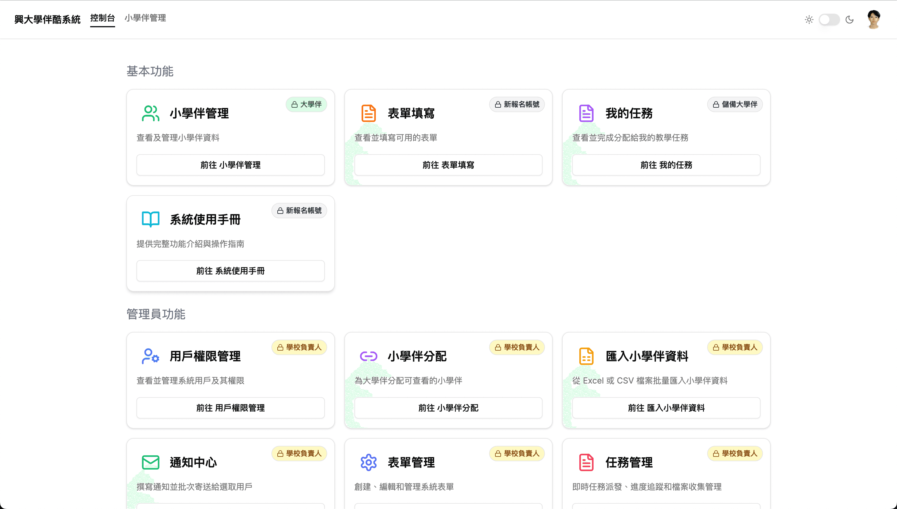 NCHU Tutoring Program Dashboard